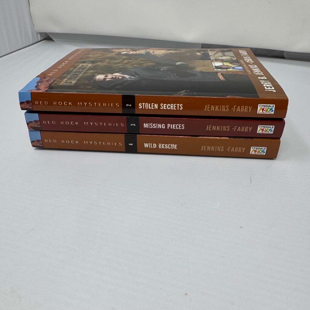 Red Rock Mysteries Book lot 2 3 4 Lot Jerry B Jenkins Chris Fabry Paperback